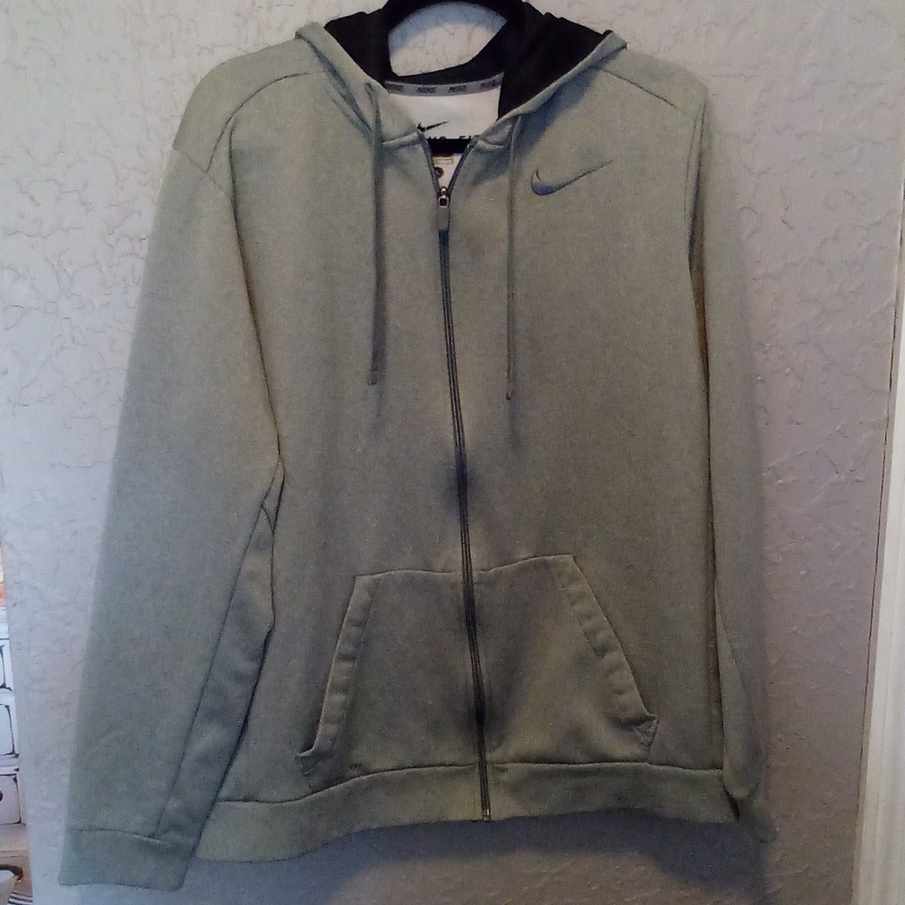Gray Nike Zip Jacket